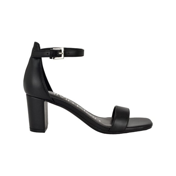 Calvin Klein Women's Nolene Ankle Strap Block Heel Sandals - Picture 2 of 4